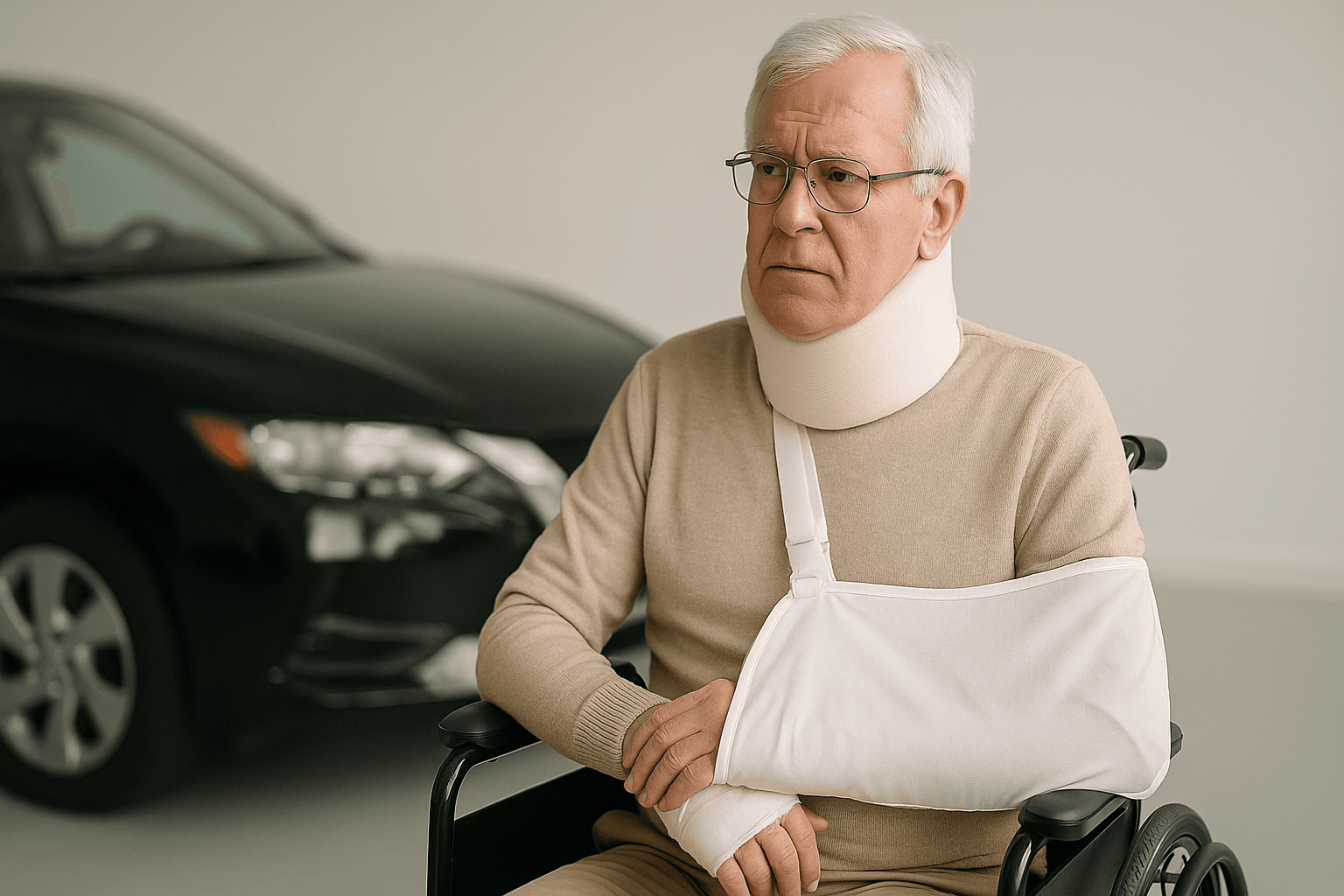 Older adults and injuries due to traffic accidents