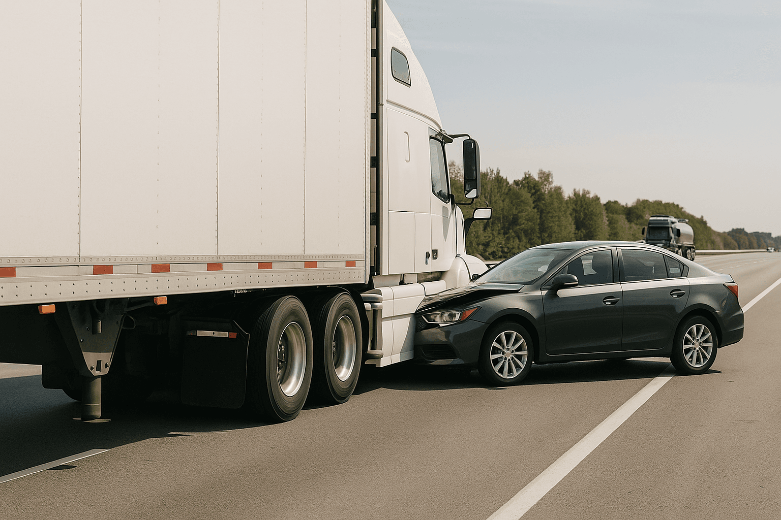 Common causes of commercial truck accidents