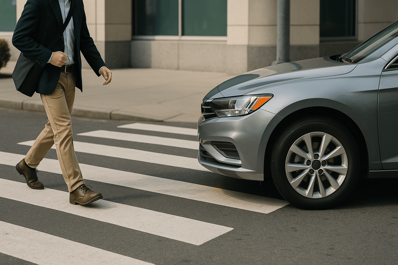 What are common causes of pedestrian accidents?